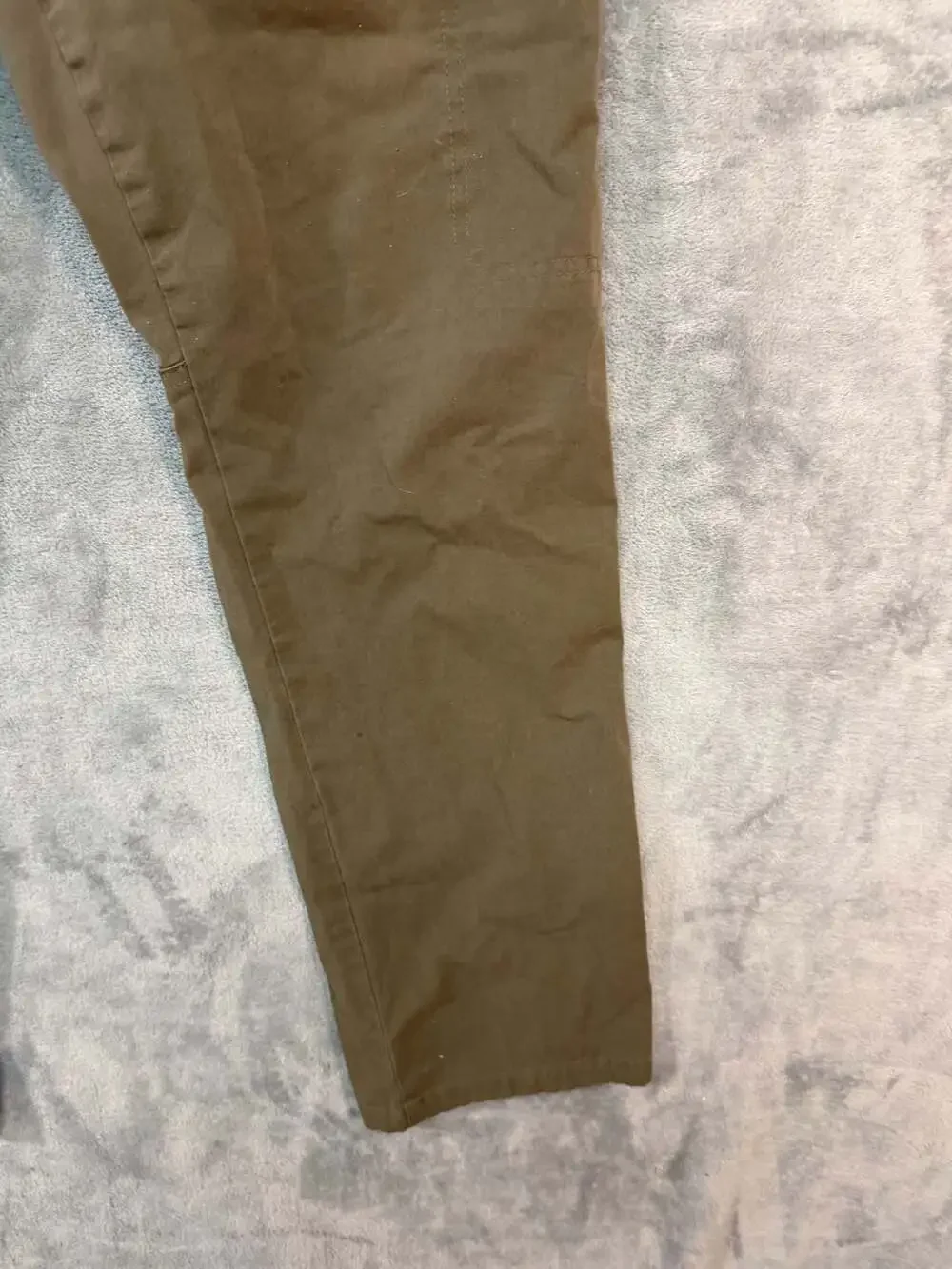 The North Face Men's Olive Green Cargo Drawstring Pants Size Medium